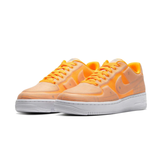 CQ2344-001 Air Force 1 Low Laser Orange Black/Hyper Crimson-Wolf Gray-White 