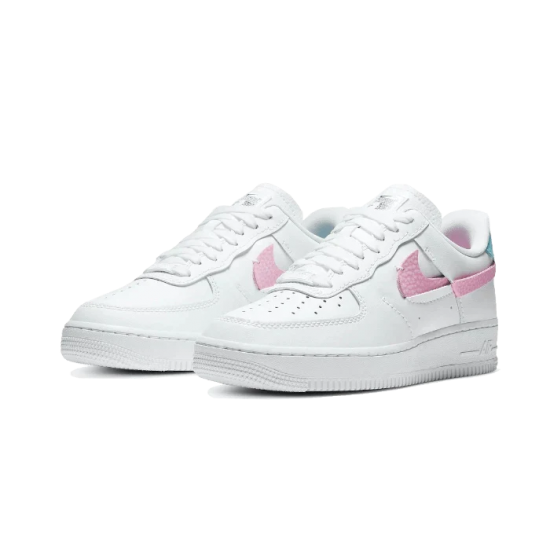 DC1164-101 Air Force 1 Low Lxx White Pink Aqua White/Pink Rise-Bleached Aqua 