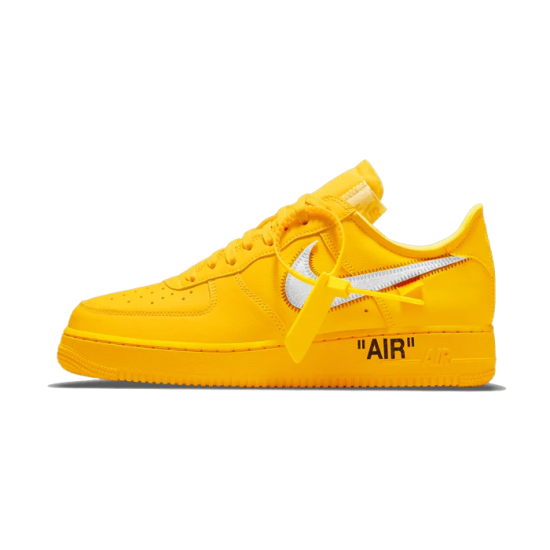 DD1876-700 Air Force 1 Low Off-White University Gold Metallic Silver Yellow/Yellow-Metallic