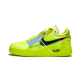 AO4606-700 Air Force 1 Low Off-White Volt Volt/Hyper Jade-Cone-Black 