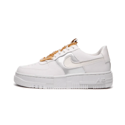 DC1160-100 Air Force 1 Low Pixel Gray Gold Chain White/Pixel 