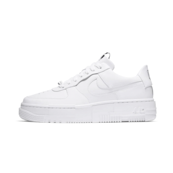 CK6649-100 Air Force 1 Low Pixel White White/White/White