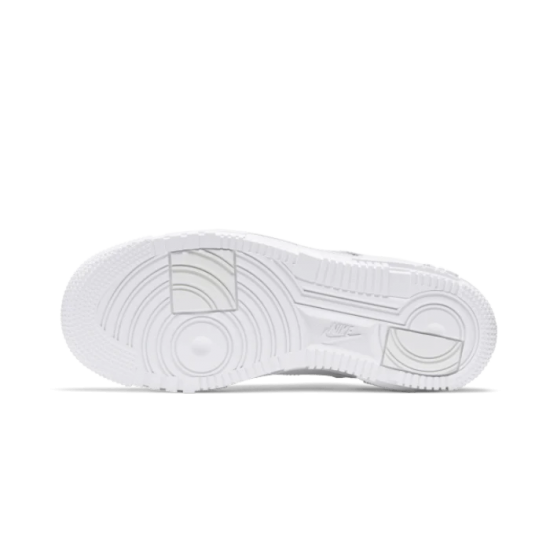 CK6649-100 Air Force 1 Low Pixel White White/White/White