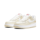 CW2919-100 Air Force 1 Low Popcorn Coconut Milk/White-University Red