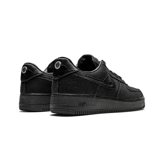 CZ9084-001 Air Force 1 Low Stussy Black Black/Black