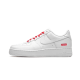 CU9225-100 Air Force 1 Low White Supreme White/White