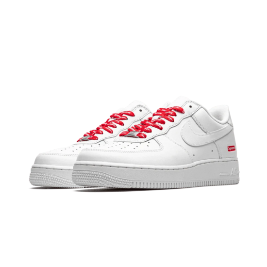 CU9225-100 Air Force 1 Low White Supreme White/White