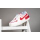 CI0919-108 Air Force 1 Shadow Cracked Leather Cracked Leather/White-Red