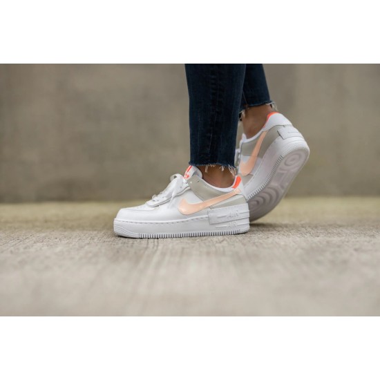 DH3896-100 Air Force 1 Shadow Crimson Tint Bright Mango White/Crimsontint