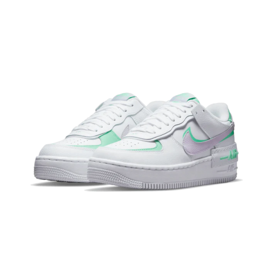 CU8591-103 Air Force 1 Shadow Infinite Lilac White/Infinite Lilac/Football Gray