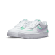 CU8591-103 Air Force 1 Shadow Infinite Lilac White/Infinite Lilac/Football Gray