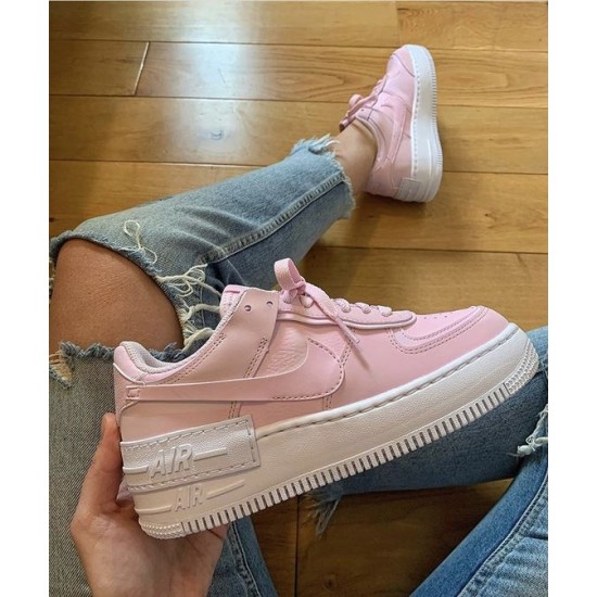 CV3020-600 Air Force 1 Shadow Pastel Pink Pink/White