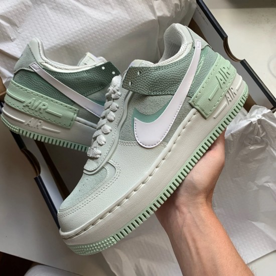 CW2655-001 Air Force 1 Shadow Pistachio Frost Spruce Aura/White-Pistachio Frost