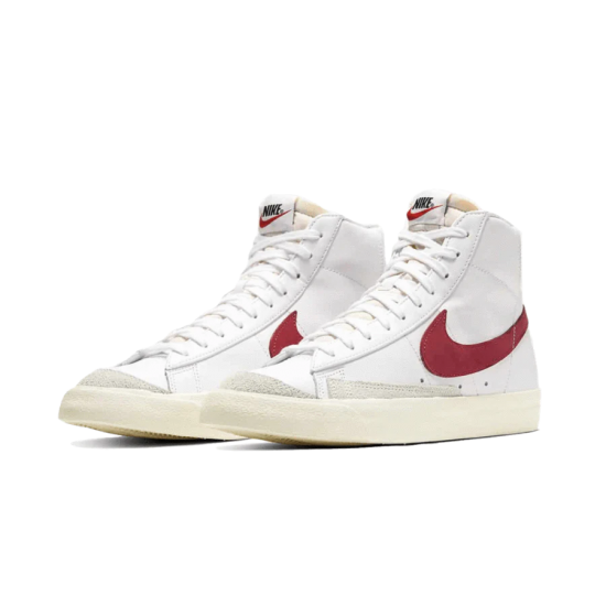 BQ6806-102 Blazer Mid 77 Vintage Brick Red White/Worn Brick 