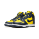 CZ8149-700 Dunk High Maize &#038; Blue (Michigan) Varsity Maize/Midnight Navy-Midnight Navy 