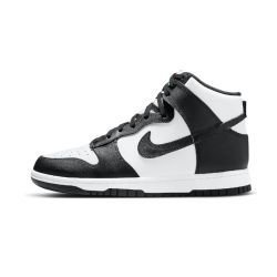 DD1869-103 Dunk High Panda (2021) White/Black-Universityred