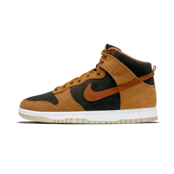 DD1401-200 Dunk High Prm Dark Russet Velvet Brown/Dark Russet-Curry-Sail 