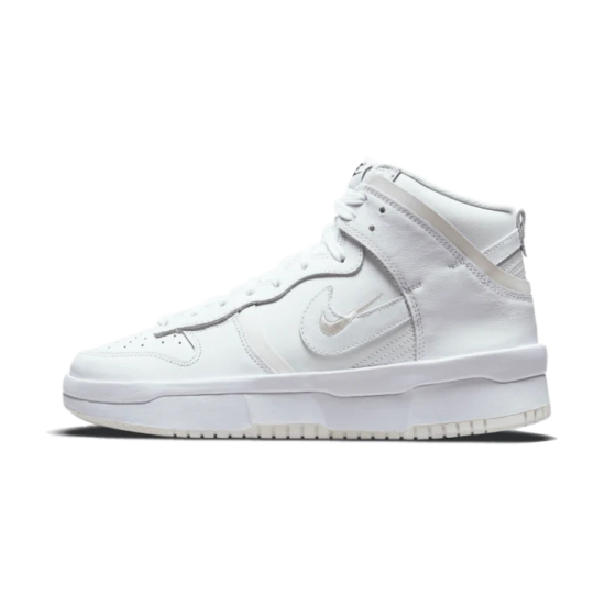 DH3718-100 Dunk High Rebel White White/White-White