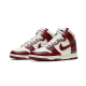 Nike Dunk High Sail Team Red 