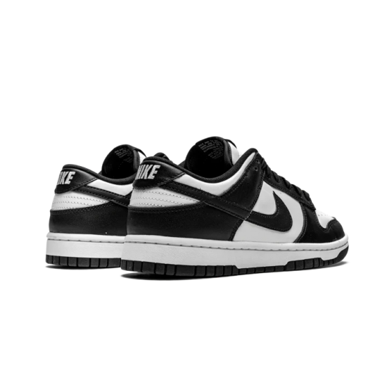 DD1391-100 Dunk Low Black White Black/Black-White