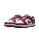 DD1503-108 Dunk Low Bordeaux Bordeaux/White