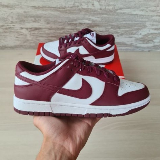 DD1503-108 Dunk Low Bordeaux Bordeaux/White