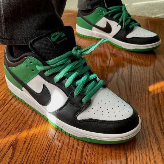 BQ6817-302 Dunk Low Classic Green Classic Green/Black/White/Classic Green