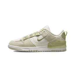 DV3206-001 Dunk Low Disrupt 2 Green Snake White/Off White/Green Snake