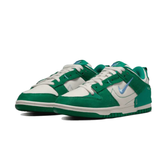 DH4402-001 Dunk Low Disrupt 2 Malachite Phantom/University Blue-Malachite