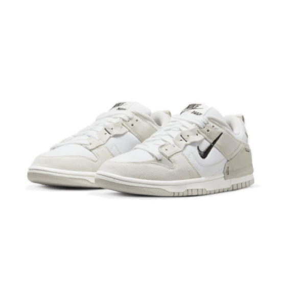 DH4402-101 Dunk Low Disrupt 2 Pale Ivory Black Pale Ivory/Black