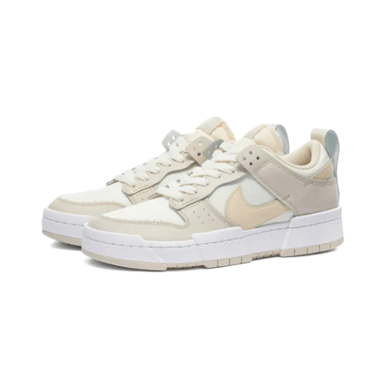 CK6654-103 Dunk Low Disrupt Sail Desert Sand Sail/Pearl White/Desert Sand Expiry