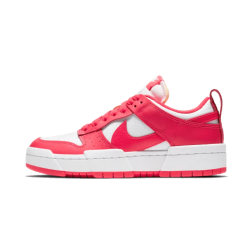 CK6654-601 Dunk Low Disrupt Siren Red Sirenred/White