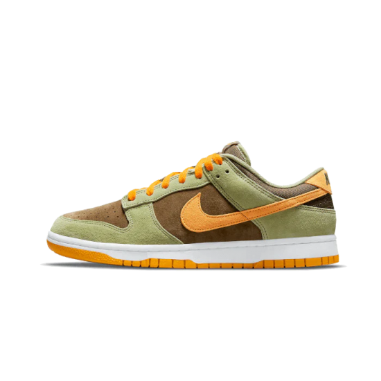 DH5360-300 Dunk Low Dusty Olive Dusty Olive/Pro Gold