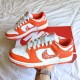 DH4401-103 Dunk Low Essential Paisley Pack Orange White/Orange-White