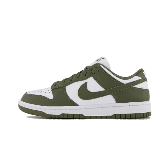 DD1503-120 Dunk Low Medium Olive White/Medium Olive-White