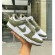 DD1503-120 Dunk Low Medium Olive White/Medium Olive-White