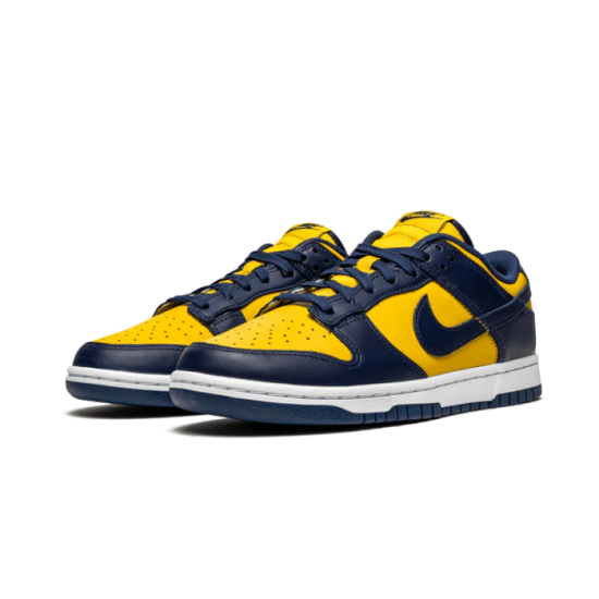 CW1590-700 Dunk Low Michigan Universitygold/Navy/White