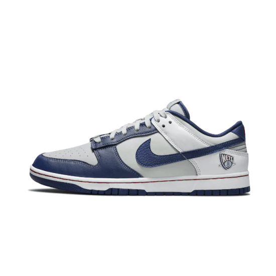 DD3363-001 Dunk Low Nba 75th Anniversary Brooklyn Nets Neutral Gray/Obsidian-Red-White