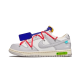 DM1602-126 Dunk Low Off-White Lot 23 White/Neutral Gray/Volt Red