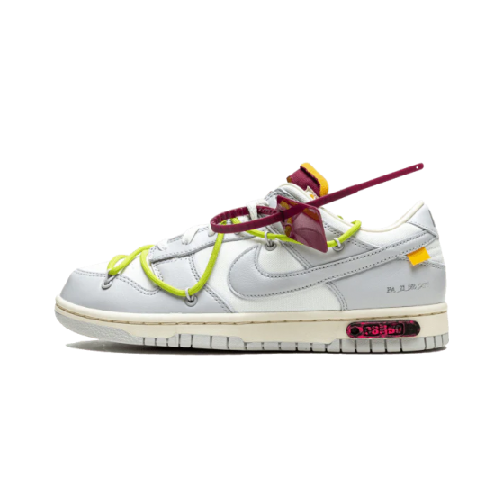 DM1602-106 Dunk Low Off-White Lot 8 Sail/Neutralgray