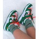 CT0856-100 Dunk Low Off-White Pine Green White/Pine Green-White