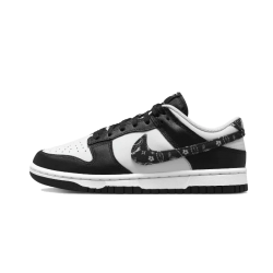 DH4401-100 Dunk Low Paisley Black White/Black-White-Black