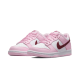 NK-NIDLOL5BBK Dunk Low Pink Red White Pink/Red/White