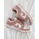 DD1503-118 Dunk Low Rose Whisper White/Rose Whisper