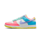 DD1872-100 Dunk Low Se Easter White/Green Glow/Sunset Pulse