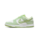 DQ7579-300 Dunk Low Se Fleece Green White/Green Fleece