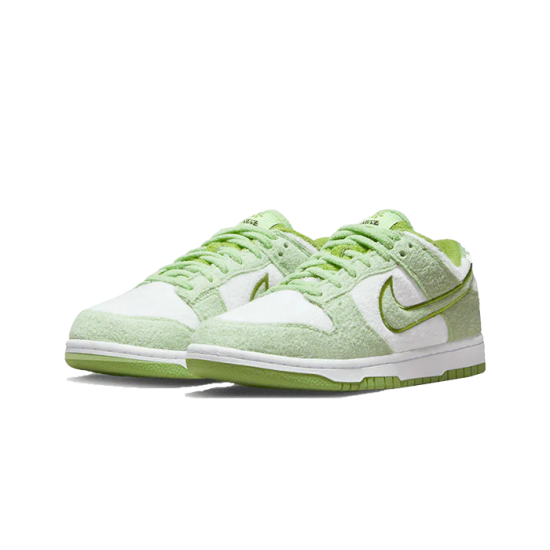 DQ7579-300 Dunk Low Se Fleece Green White/Green Fleece