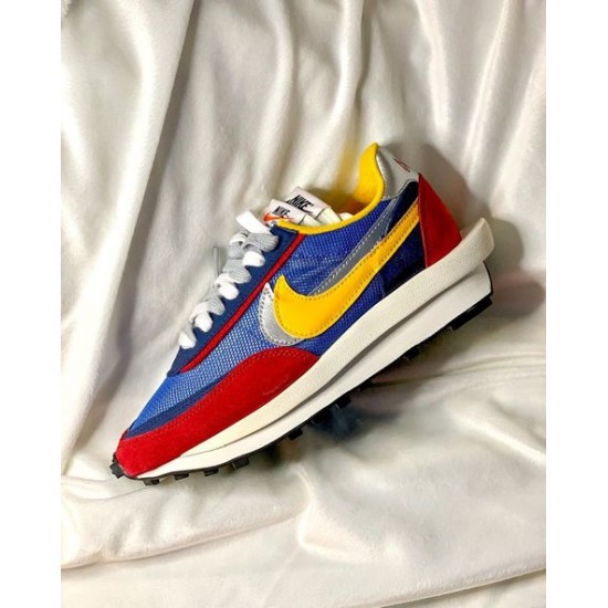 BV0073-400 Ld Waffle Sacai Blue Multi Varsityblue/Delsol-Varsityred-Black