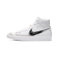 CW7580-101 Mid Sketch Black Swoosh Blazer White/Black