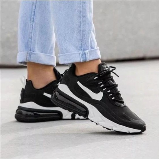 CI3866-004 Nike Air Max 270 React Black Black/Black-White